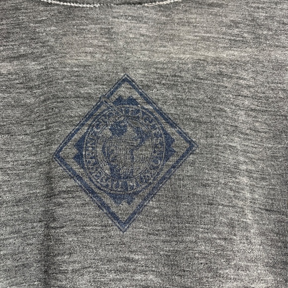 Charlie Hustle Kansas City Monarchs Size Medium NLBM Gray Baseball T-Shirt - Picture 5 of 6